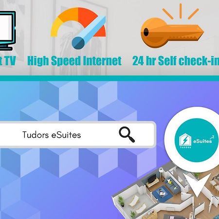 Tudors Esuites 3 Bed House Garden & Netflix Бірмінгем Екстер'єр фото